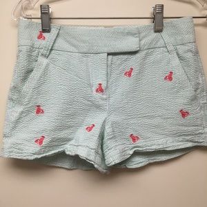J Crew novelty lobster shorts!